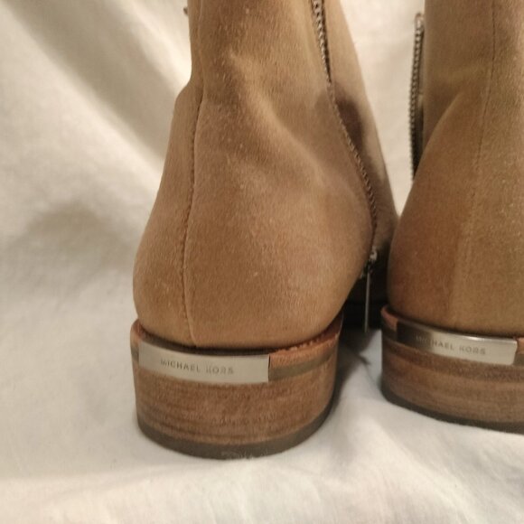 Michael Kors Adams Monk Strap Booties: Suede - Picture 7 of 13